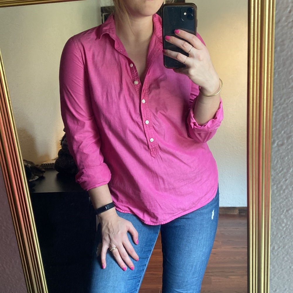 J. Crew 100% Cotton Blouse